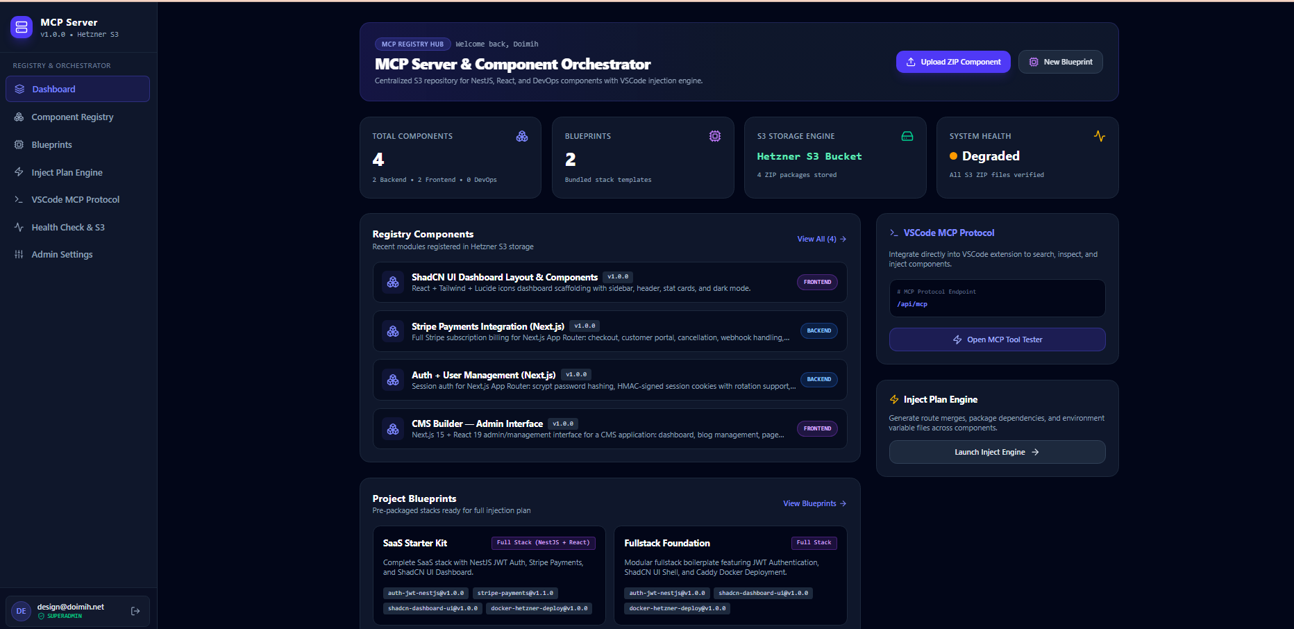 MCP Server components — project screenshot